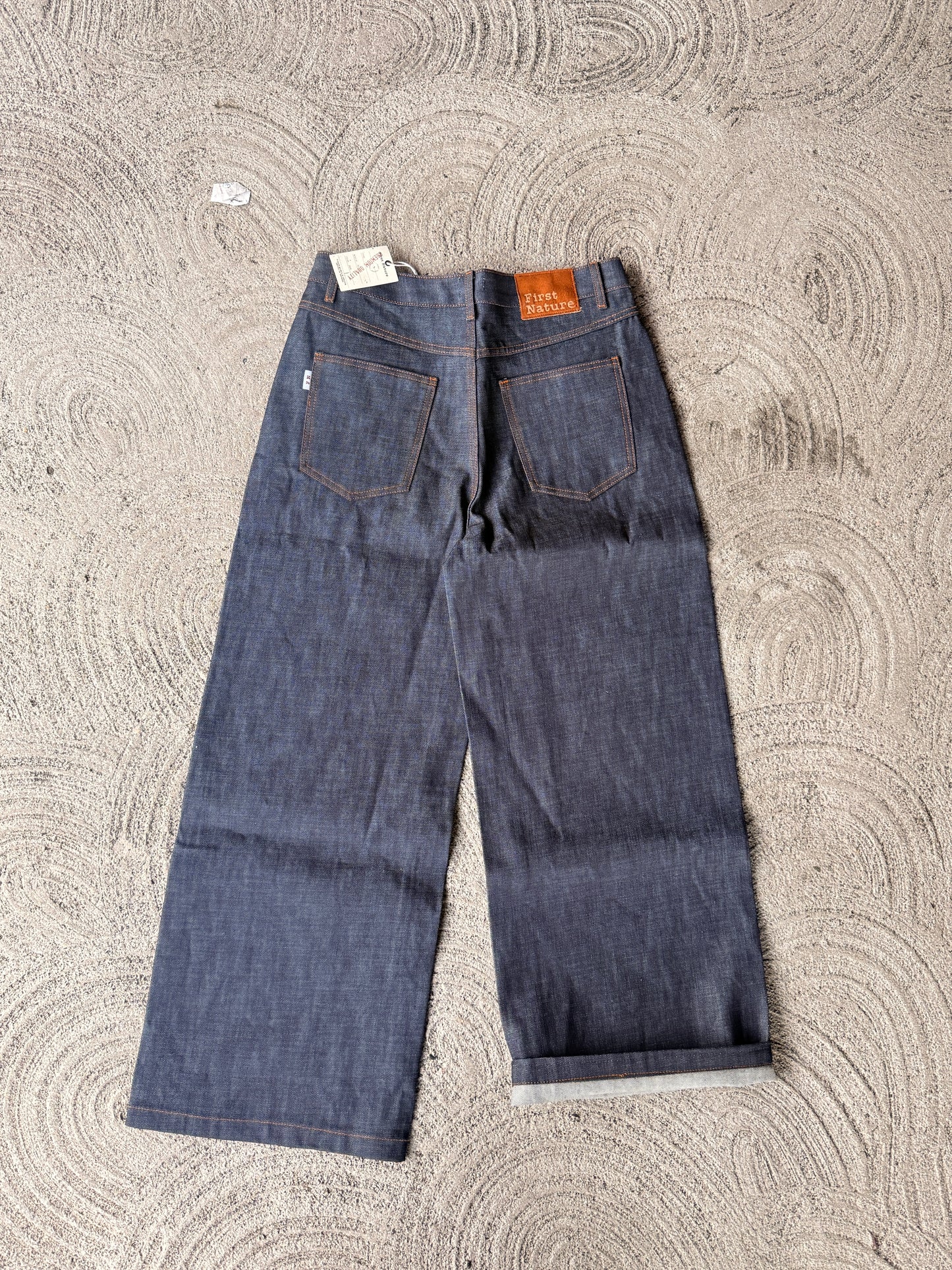 "Striped" 15.5 oz Premium baggy selvedge denim