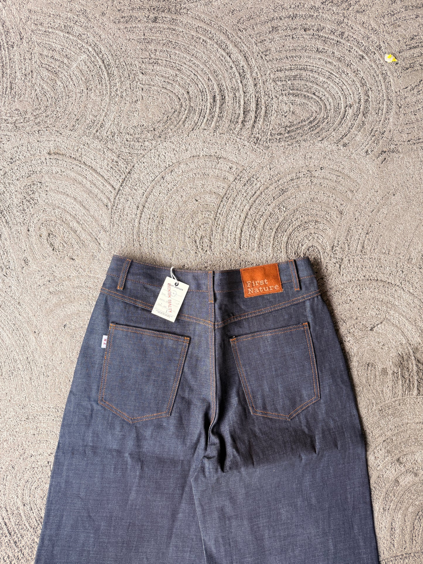 "Striped" 15.5 oz Premium baggy selvedge denim