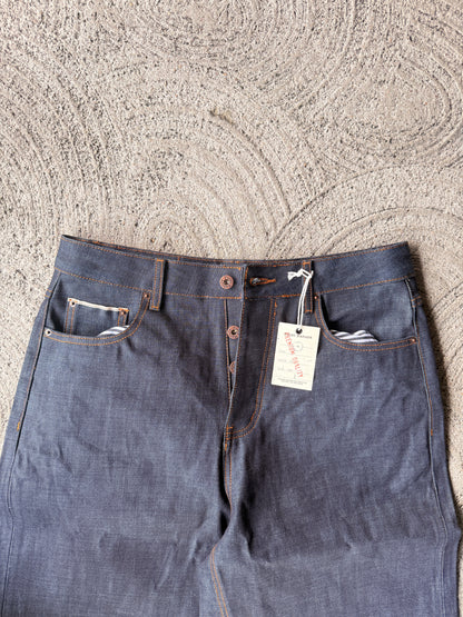 "Striped" 15.5 oz Premium baggy selvedge denim
