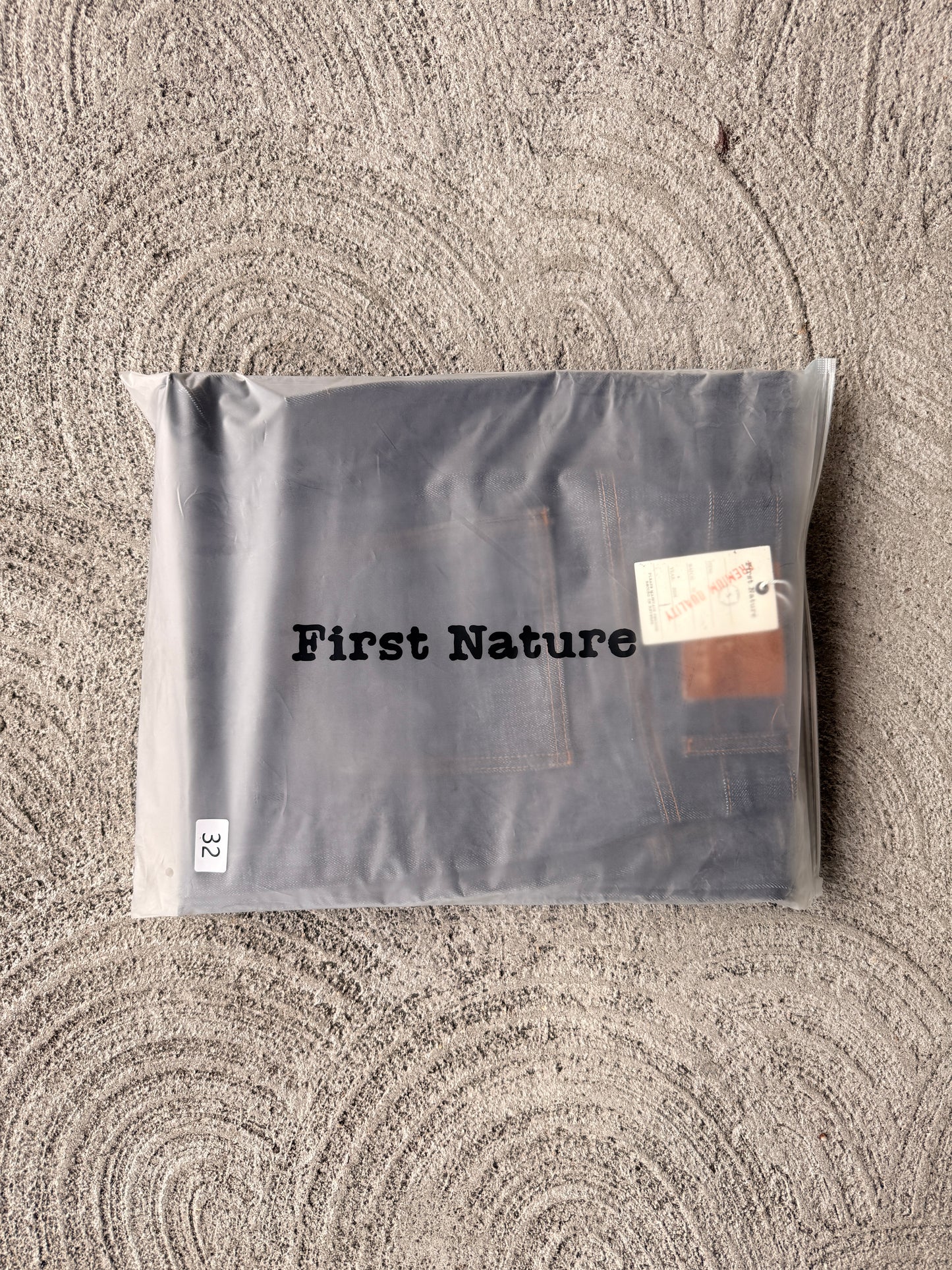 "Striped" 15.5 oz Premium baggy selvedge denim